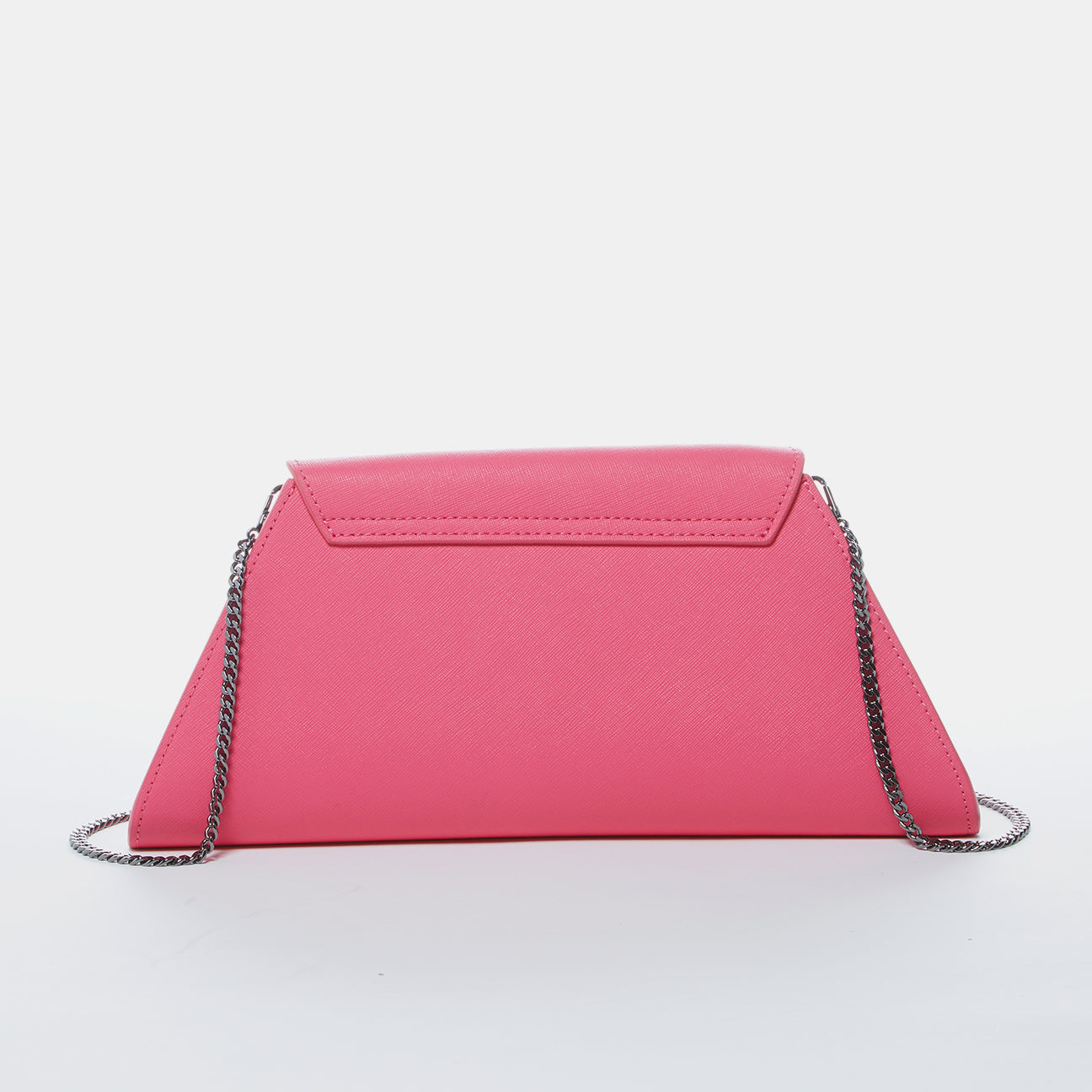 SUSU Hot Pink Purse Leather Clutch Bag Crossbody Evening Purse Unique Women's Handbag