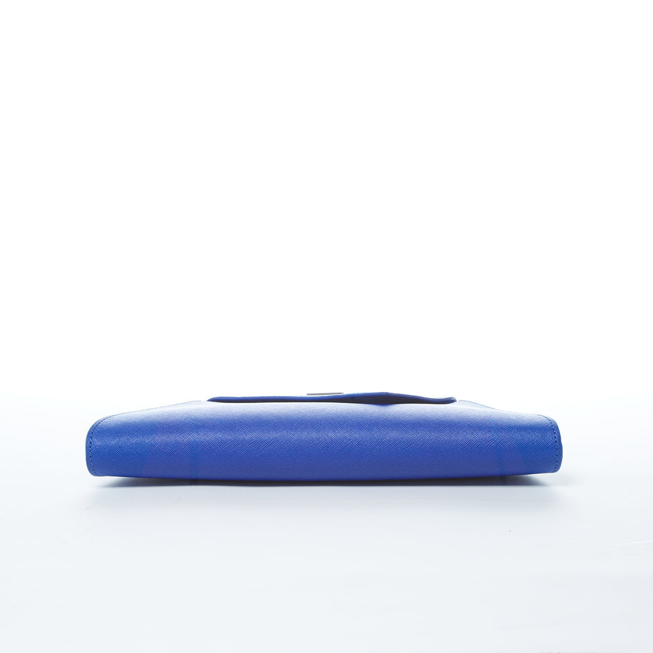 SUSU Leather Clutch Bag Evening Purse Cobalt Blue Unique Women's Handbag