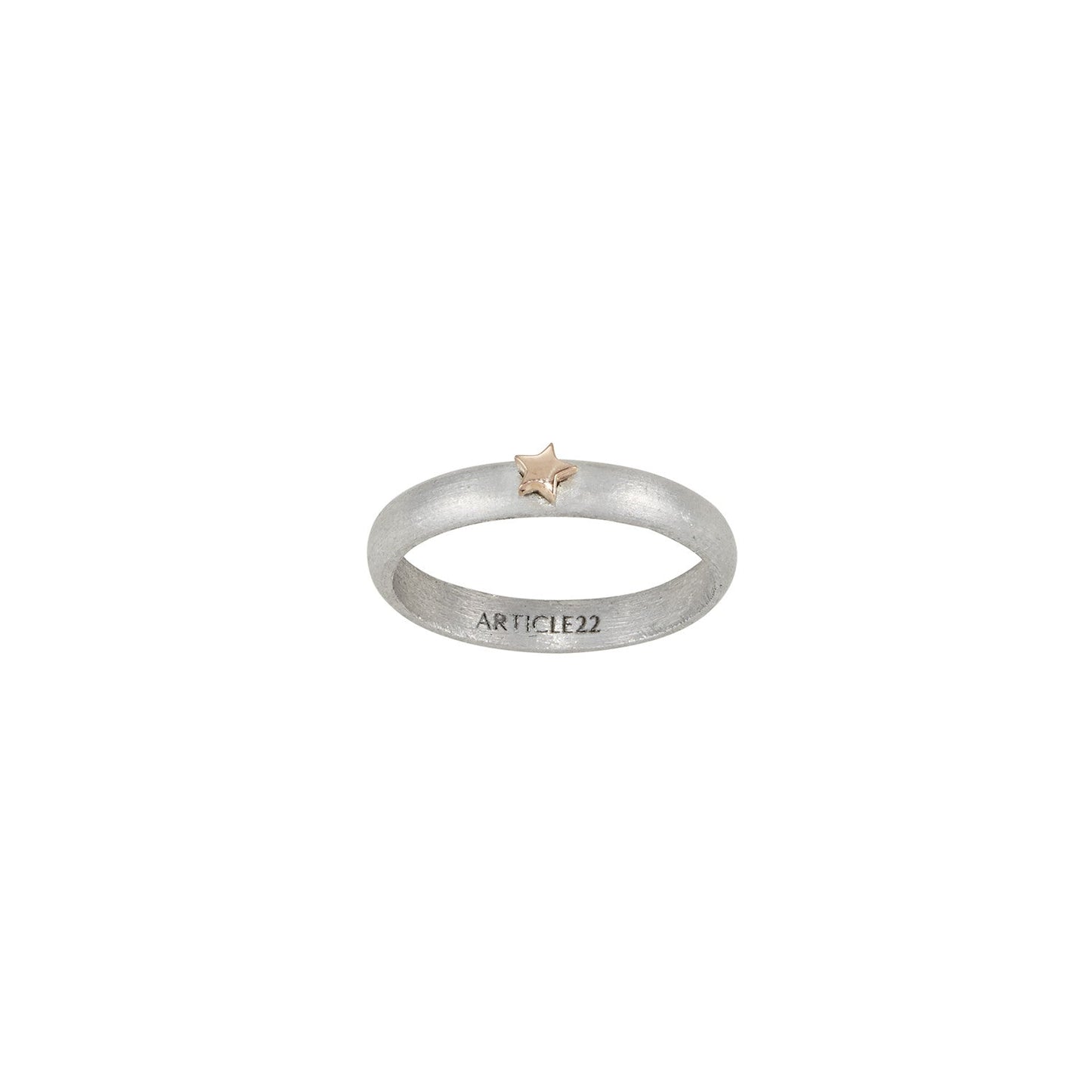 COSMOS MOON STAR EYE RING 14K GOLD - LAST CHANCE