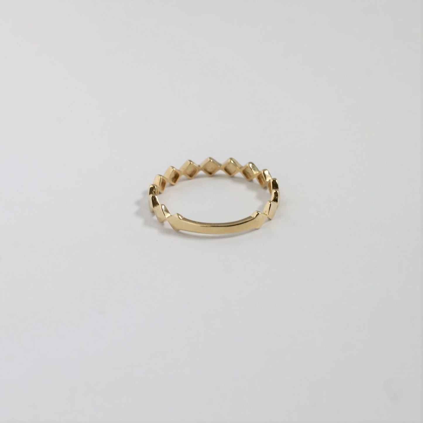 Diamond Link Ring