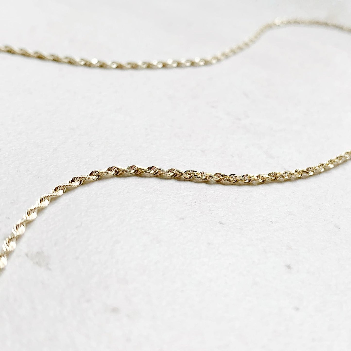 Thick French Rope Chain Necklace
