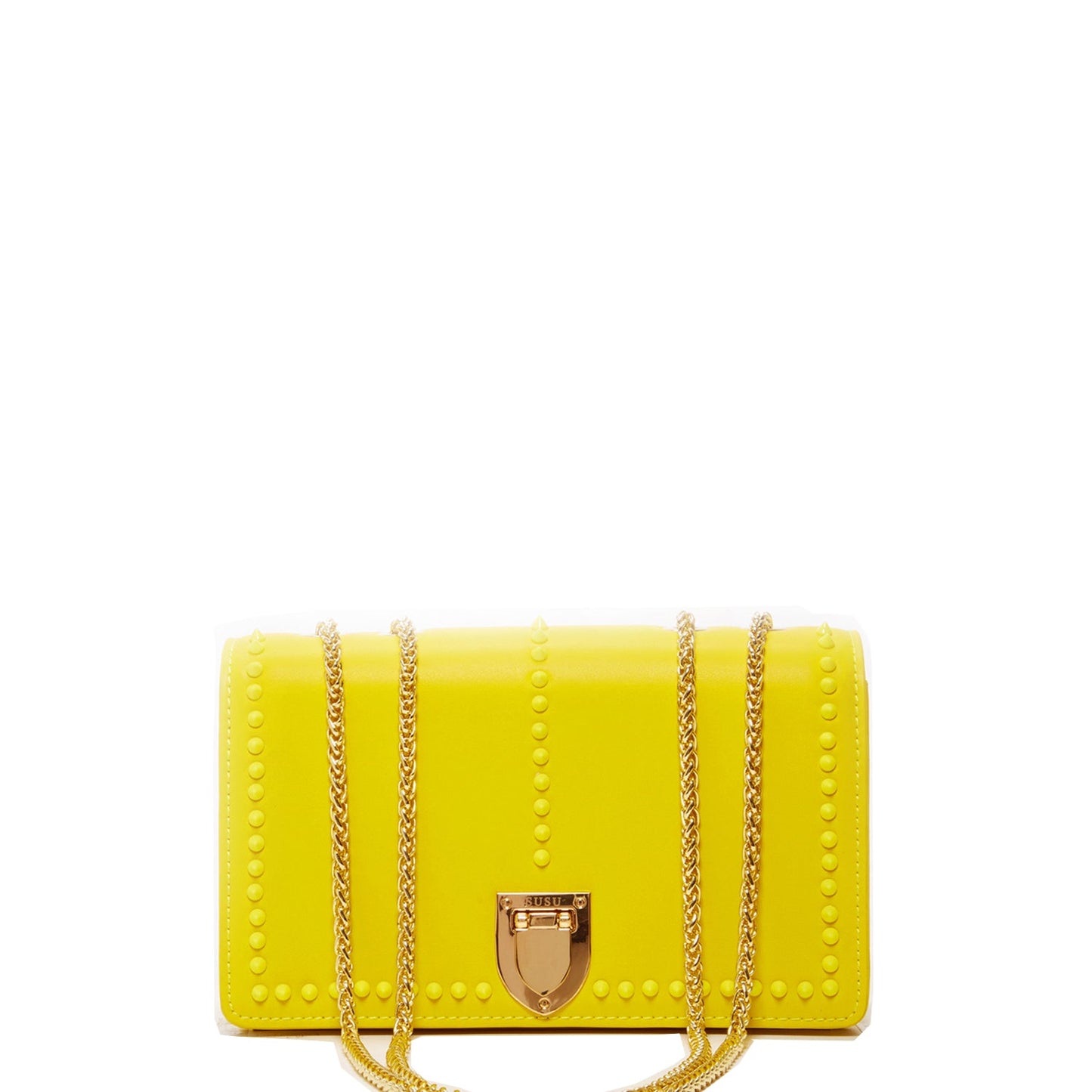 Josie Mustard Yellow Leather Purse