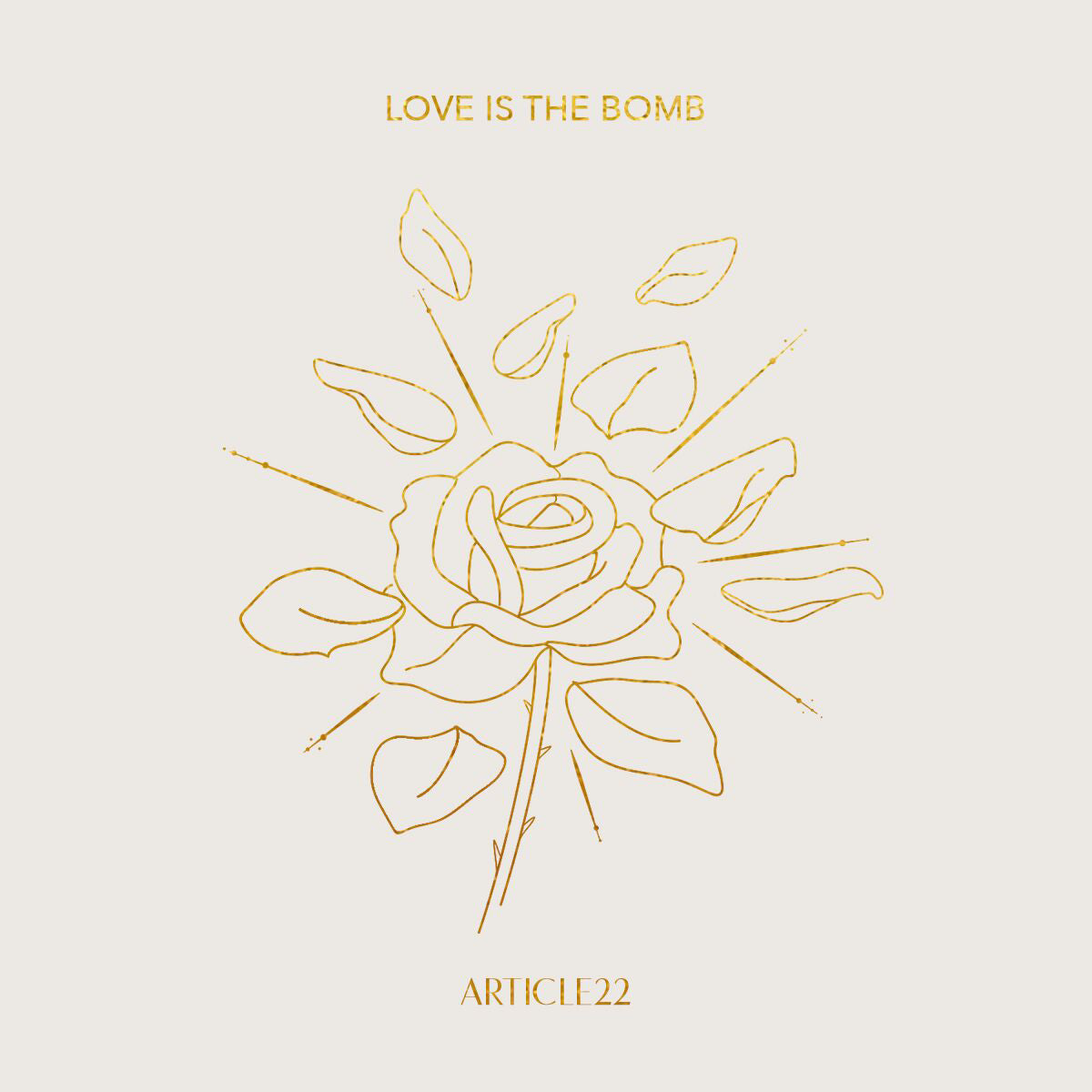 LOVE IS THE BOMB LUXE DIAMOND RING