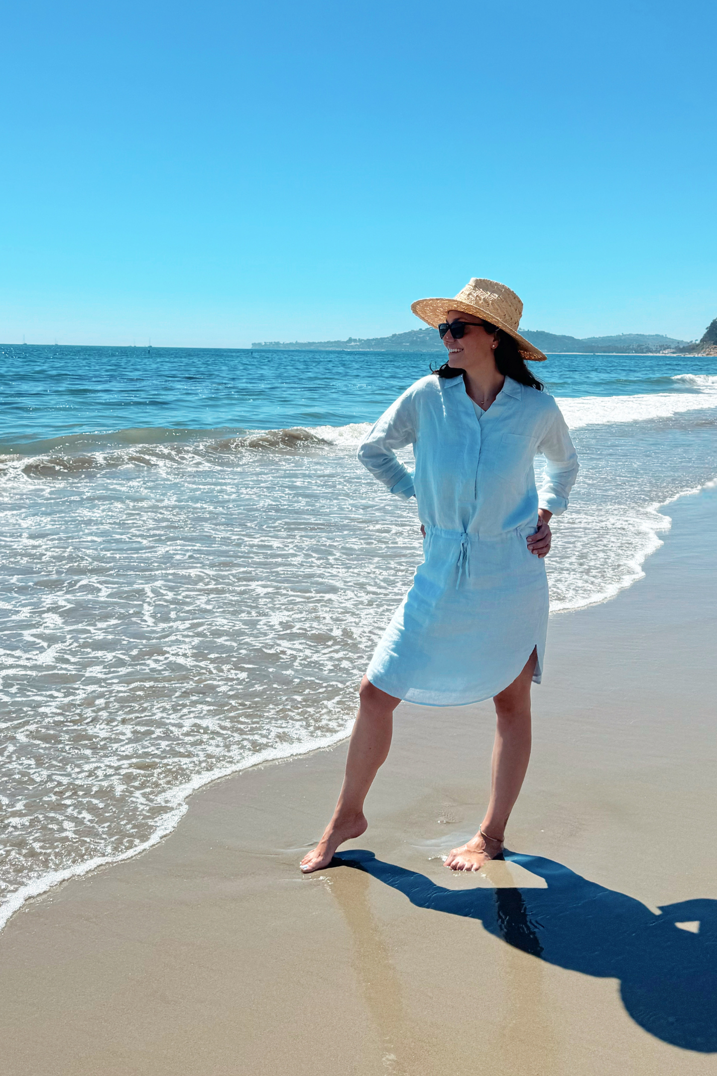 Meet me by the Cliff Dress in Blue