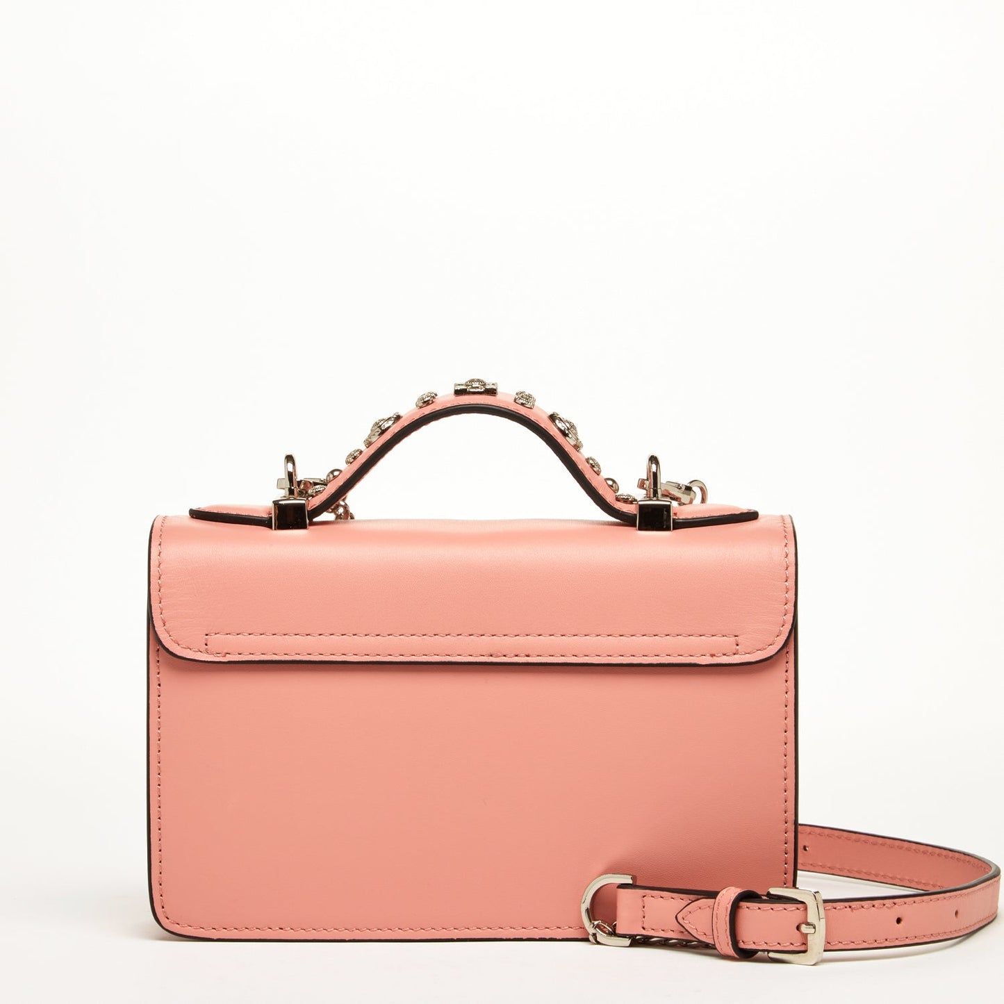 SUSU Pink Purse Small Leather Crossbody Bag Women's Handbag