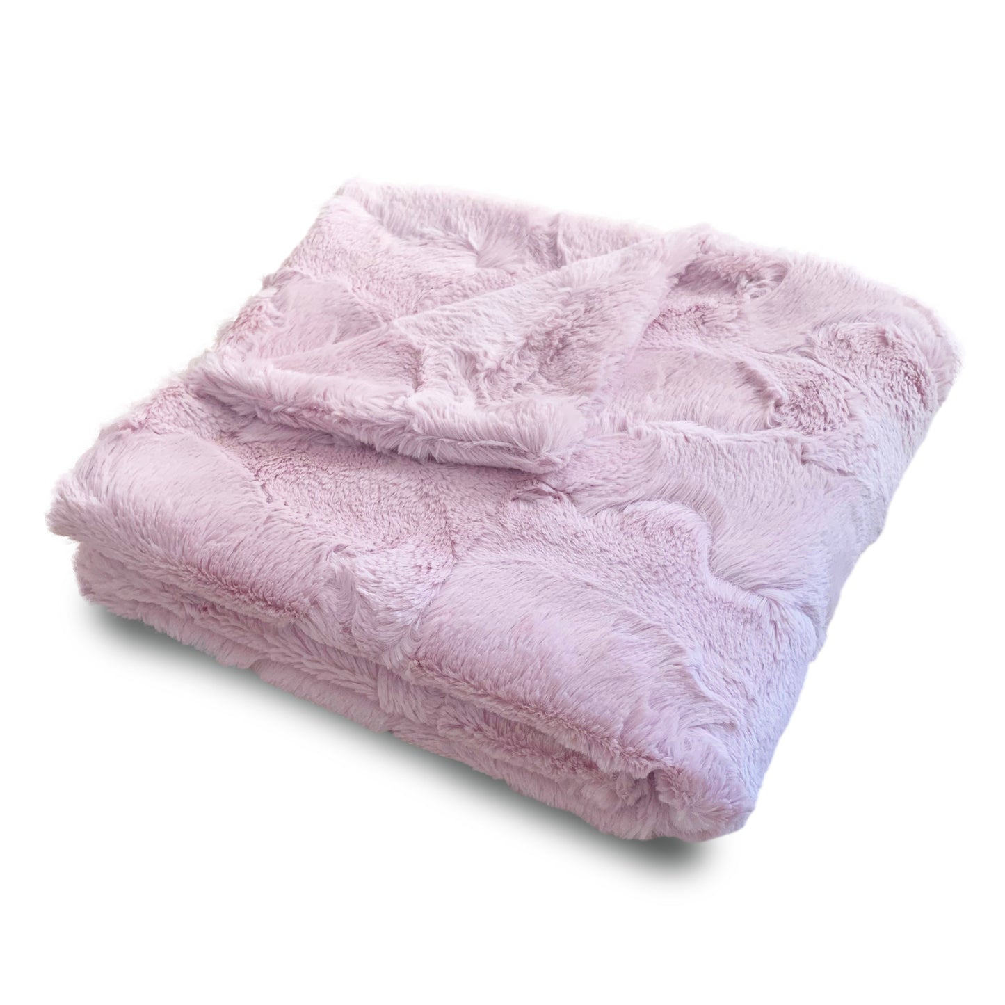 FAUX FUR CLASSIC BABY BLANKET IN GIFT BOX (MPB4)
