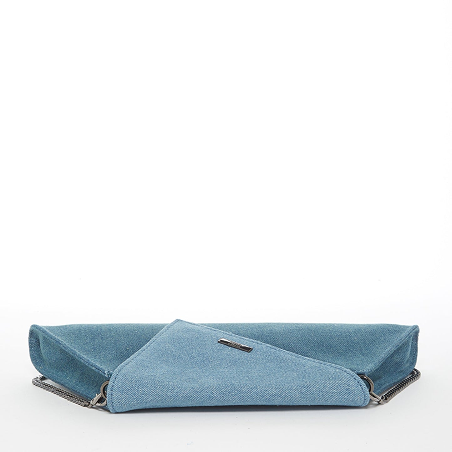SUSU Denim Clutch Bag Two Tone Crossbody Evening Purse Unique Women's Handbag