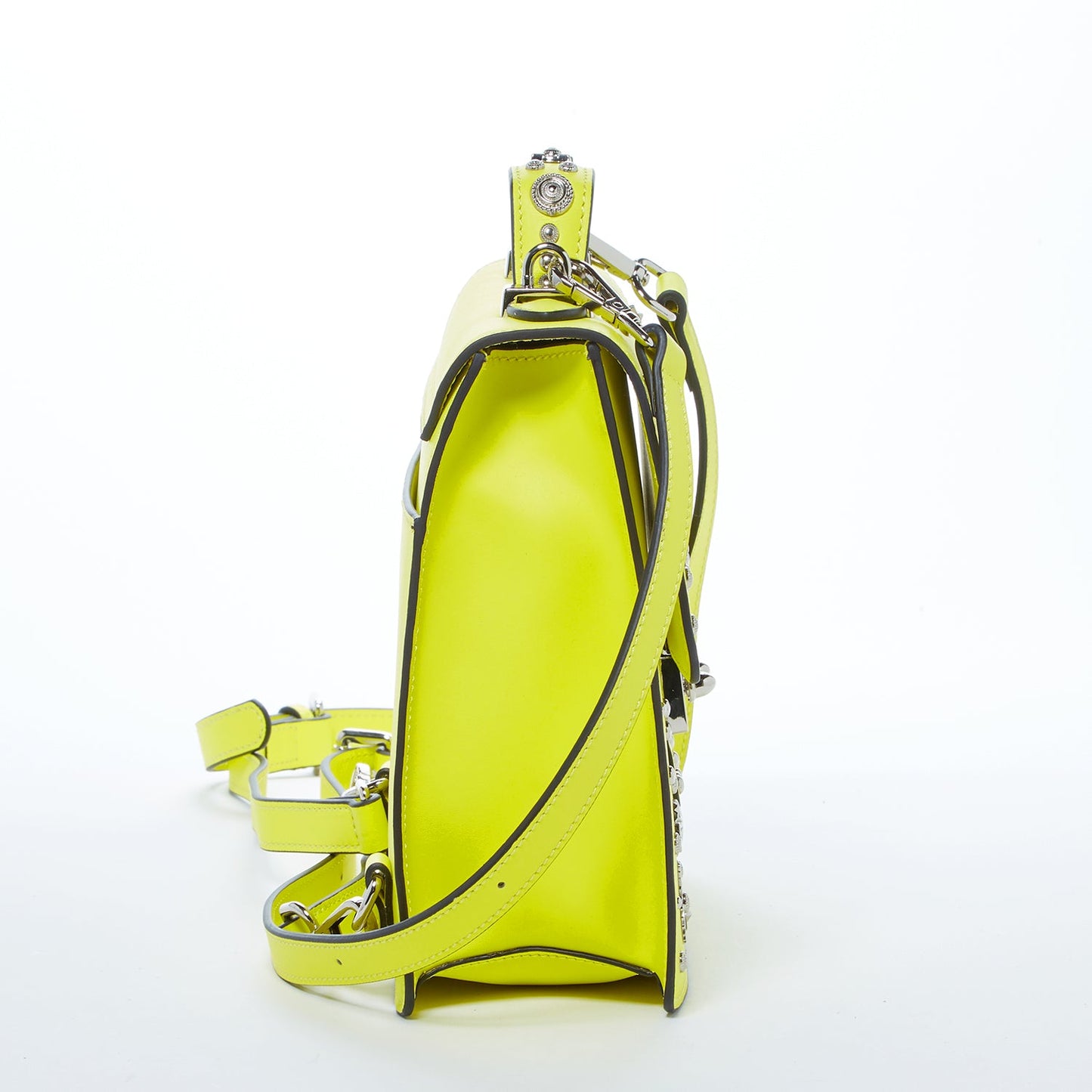 SUSU Convertible Leather Backpack Purse Yellow Crossbody Bag Women's Handbag
