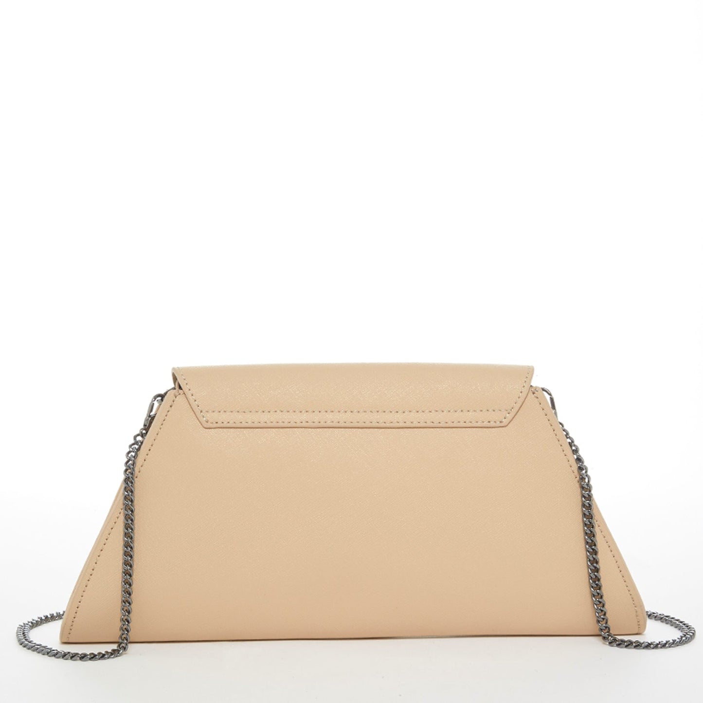 SUSU Leather Clutch Bag Nude Clutch Purse Beige Evening Bag Tan Women's Handbag
