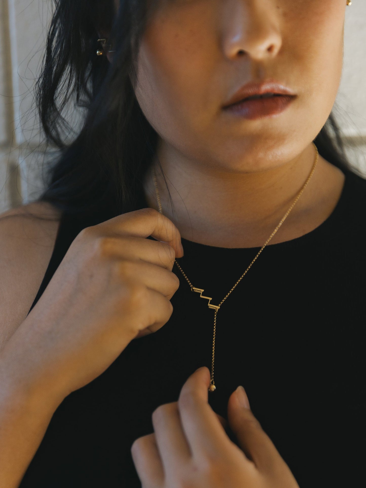 Ascent and Cascade Set | Matching Ear Cuff and Necklace Set