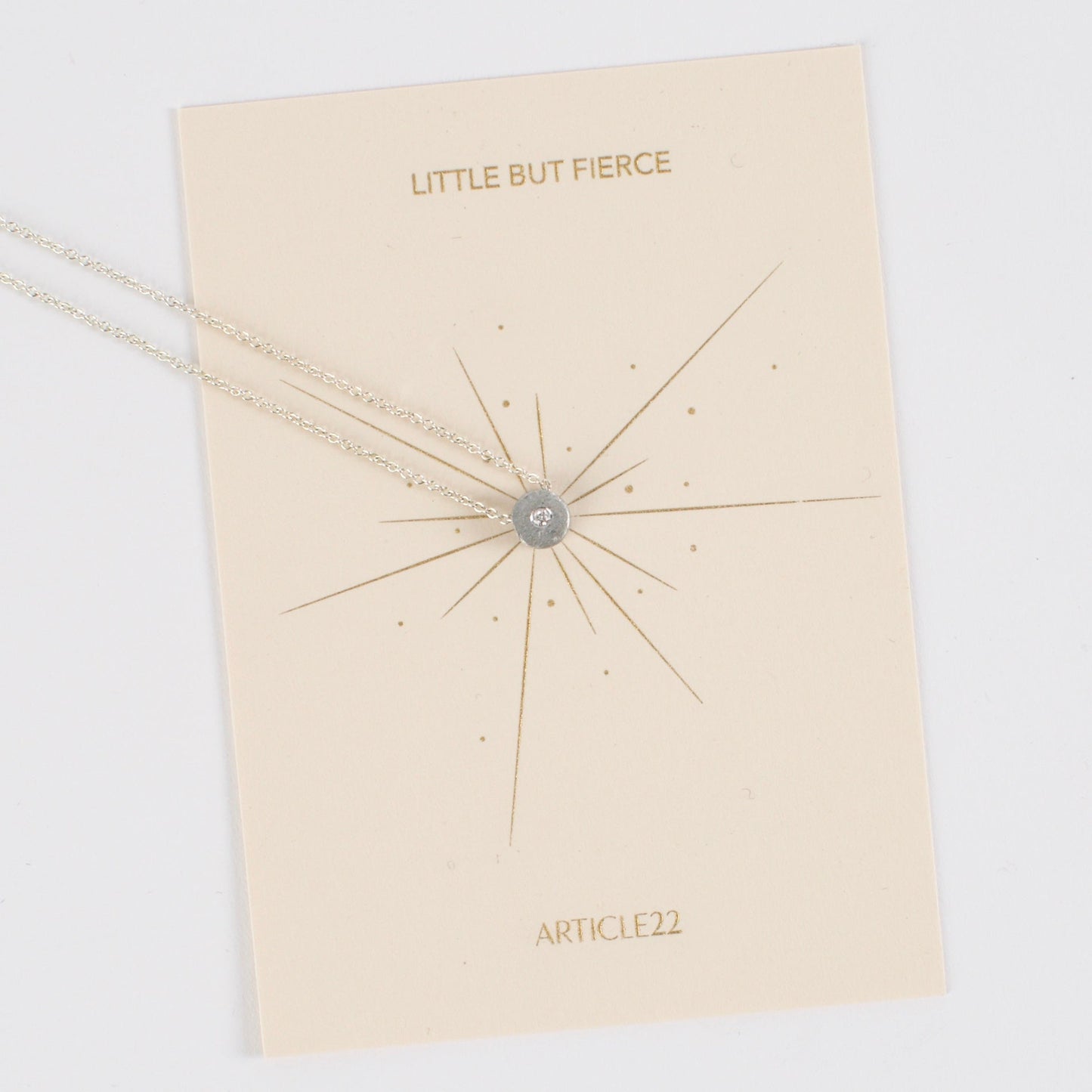 WHITE DIAMOND NECKLACE