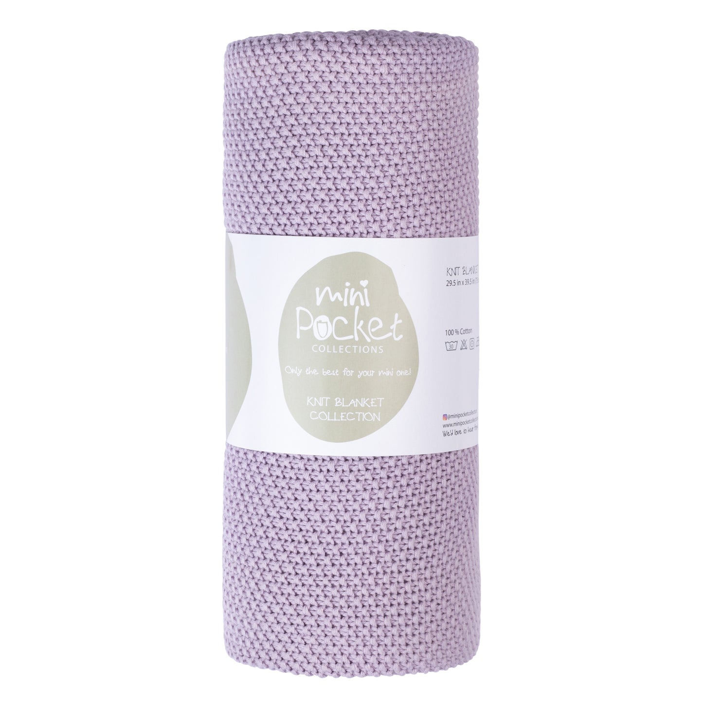 100% Cotton Knit  Baby Blanket