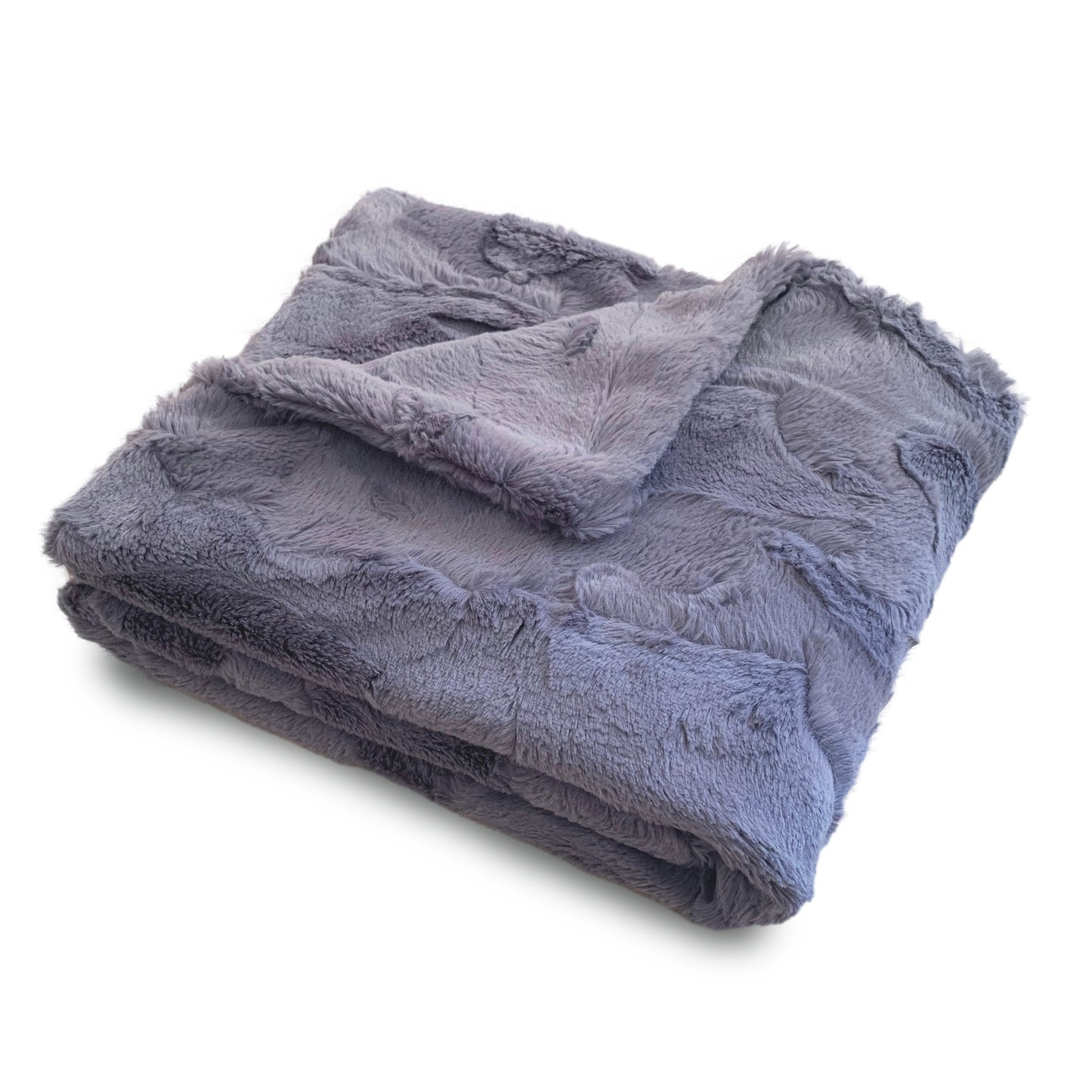 FAUX FUR CLASSIC BABY BLANKET IN GIFT BOX (MPB4)
